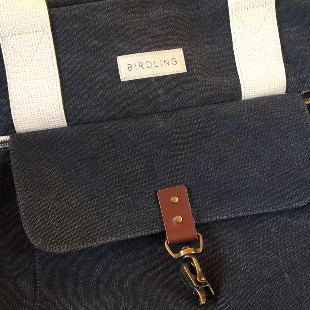 Birdling Weekender Bag - Washed Charcoal - Picture 4 of 4